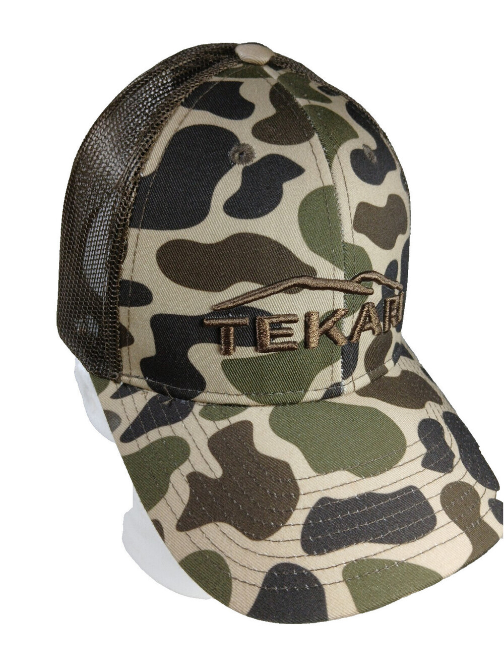 Tekari Men's Mesh Back Camouflage Hunting Cap Snapback Adjustable Trucker Hat